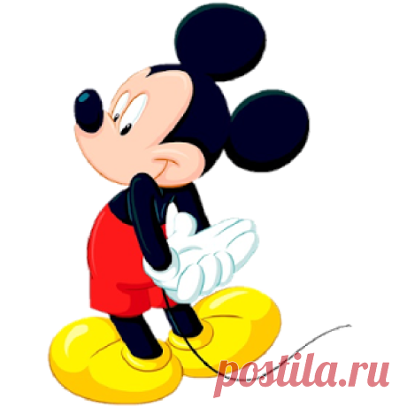 Clipart for u: Mickey mouse