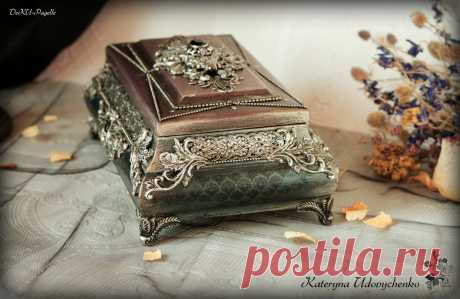 Шкатулка «Далила». 18,5х11,5х6,5 см, МДФ.