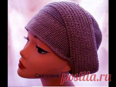 Шапка крючком crochet hat
