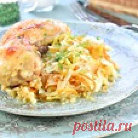 Курица с овощами "Рецепт ленивой хозяйки" - кулинарный рецепт