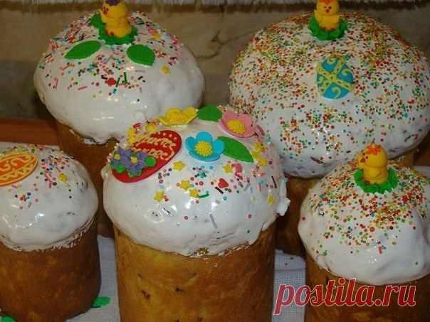 Быстрый рецепт пасхального кулича