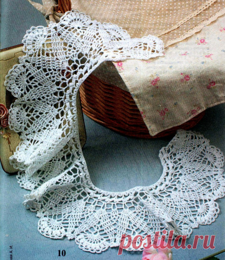 Воротнички крючком | Домашние зарисовки | Яндекс Дзен