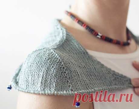 &gt;Метод Contiguous Set-In Sleeves (имитация втачного рукава)
