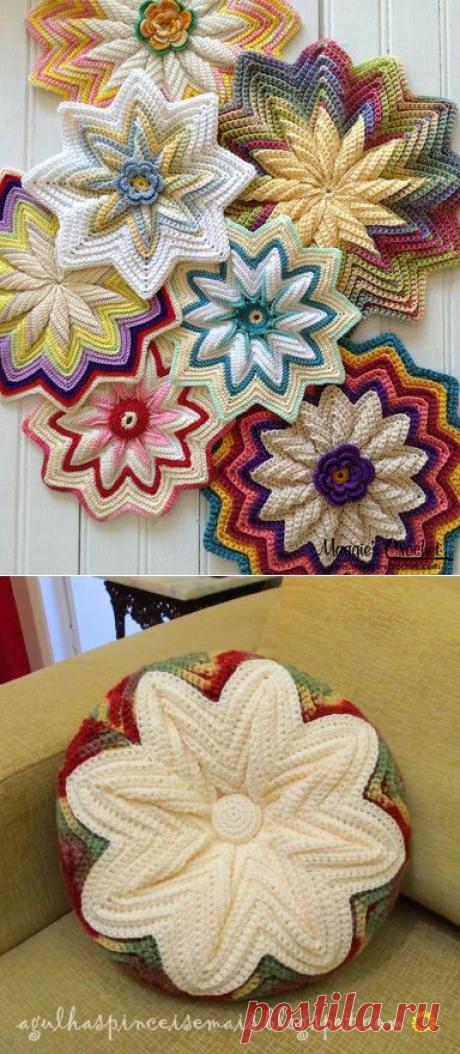 Интересные идеи - от подставки под горячее до диванной подушки... | Варварушка-Рукодельница