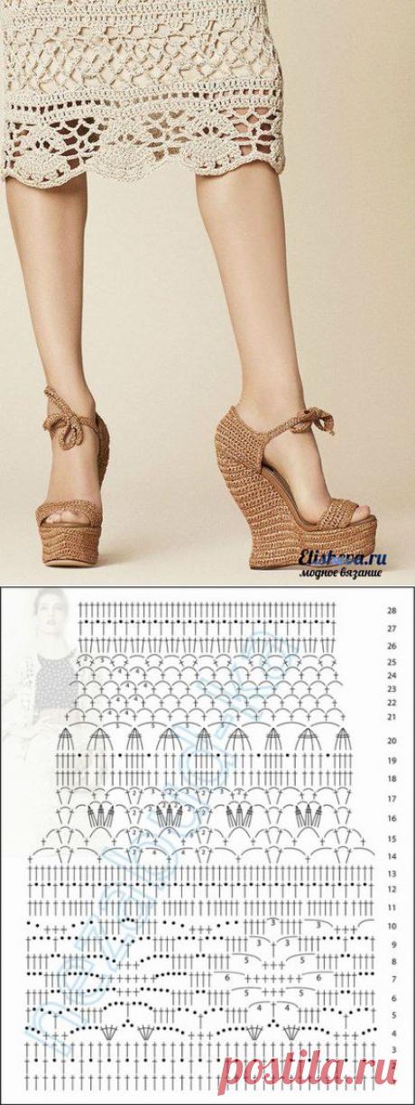 Мимо такого ажурного костюма в магазине не сможет пройти ни одна модница – ведь это сама воплощенная элегантность. Классический жакет и юбка подойдут практически всем женщинам с любым типом фигуры. И просто прекрасно, что при наличии большого желания, усидчивости и определенных навыков в рукоделии вязаный костюм можно изготовить своими руками. Так что не откладывайте в долгий ящик – вооружитесь пряжей и крючком и проведите время с интересом и пользой для себя. Тем более костюм из коллекции Dolce