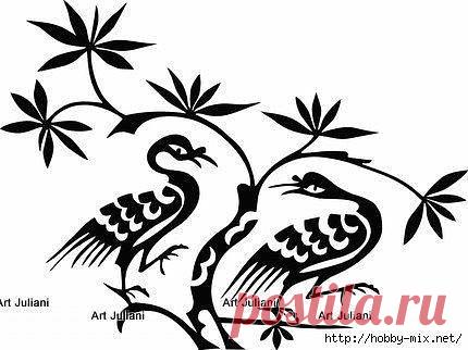 Трафареты для настенной росписи