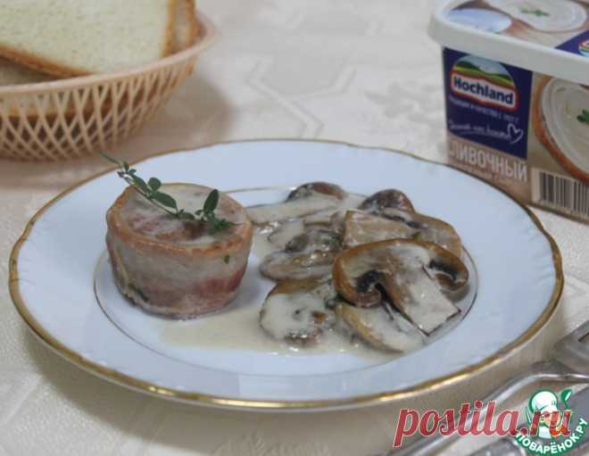Медальоны из свинины к званому обеду – кулинарный рецепт