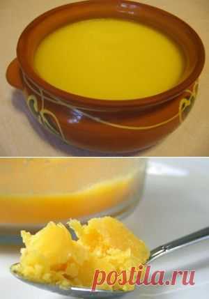 Как сделать топленое масло гхи (ги) |На протяжении многих веков топленое масло гхи (или ги) считается в Индии признаком достатка. В ведические времена его называли «жидким золотом», и о богатстве домохозяина судили по тому, какой у него был запас гхи. Ведические писания называют ги «пищей для мозга»