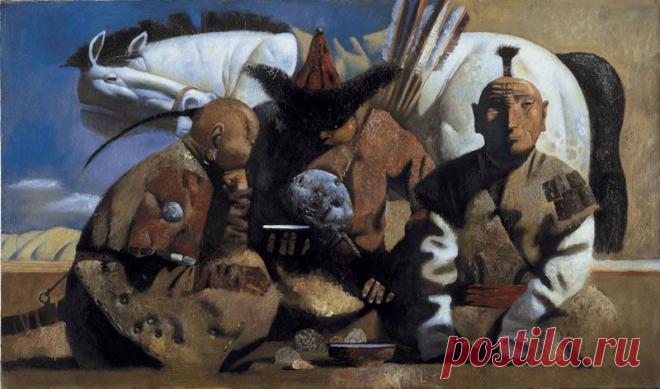 художник Зорикто Доржиев - Первая заповедь космонавта: