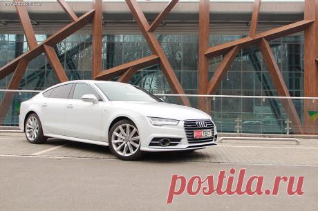 Тест-драйв Audi А7 Sportback: Снежная королева