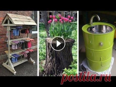 Необычные идеи для дачи своими руками / Ideas for giving with your own hands. Часть 2 Всё Просто __________________________________ Стильное украшения дачи своими руками отличный способ удивить друзей и порадовать свой глаз. Каждый влад...