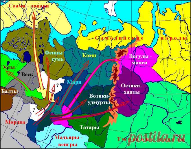 Альтернативная историческая лингвистика - Экспансия финно-угров