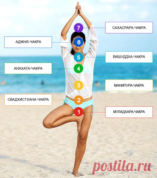 Общие сведения о чакрах - Самопознание