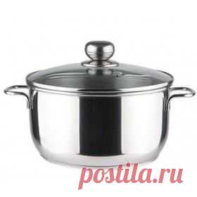 Купить Кастрюля АМЕТ Классика-Прима 1с754 4 л серебристый в Пензе, цена / Интернет-магазин "Vseinet.ru"
Кастрюля 4л с ТРС-3
Прутковые ручки, стеклянная крышка (200мм) арт.1с754 г. Аша
Серия "Классика-ПРИМА" с теплораспределительным слоем из алюминия и защитной пластиной из нержавеющей стали (ТРС-3 или "тройное" дно)
Утолщенное теплораспределительное дно выполняет антипригарные функции и ускоряет процесс приготовления продуктов.