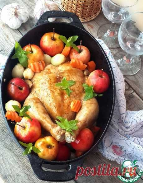 Вкуснейшая курица для семейного торжества - кулинарный рецепт