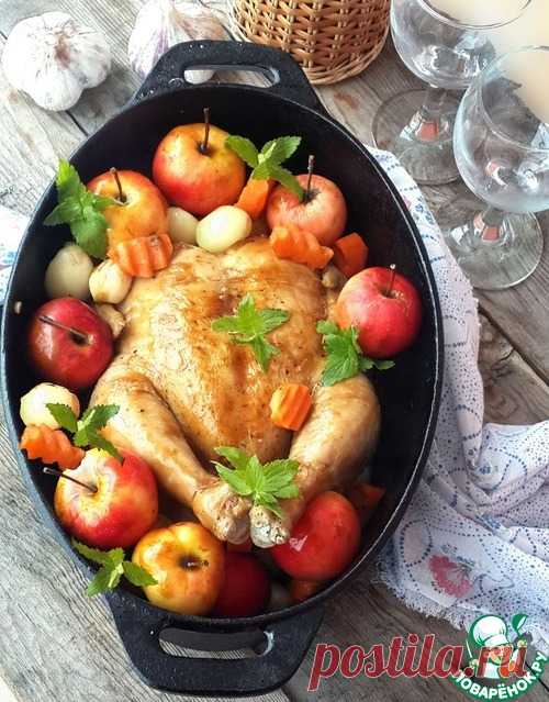 Вкуснейшая курица для семейного торжества - кулинарный рецепт