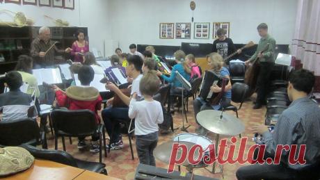 На репетиции  15.12.2013 г.