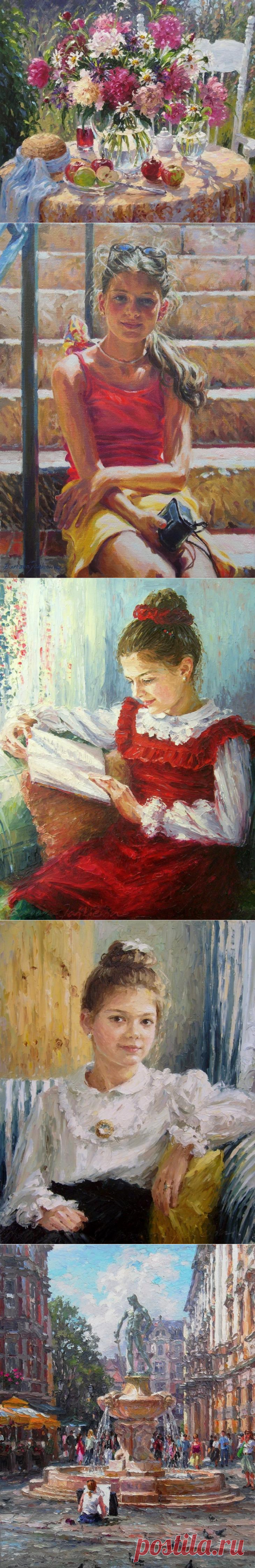Польская художница Барбара Яскиевич-Сочевич (Barbara Jaskiewicz-Socewicz)