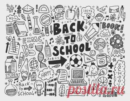 hand draw doodle school element 123RF - Миллионы стоковых фото, векторов, видео и музыки для Ваших проектов.