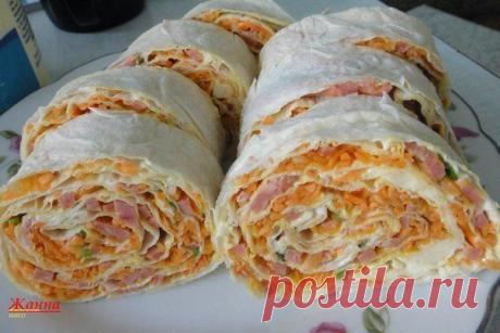 Горячие бутерброды в лаваше / Здоровый аппетит