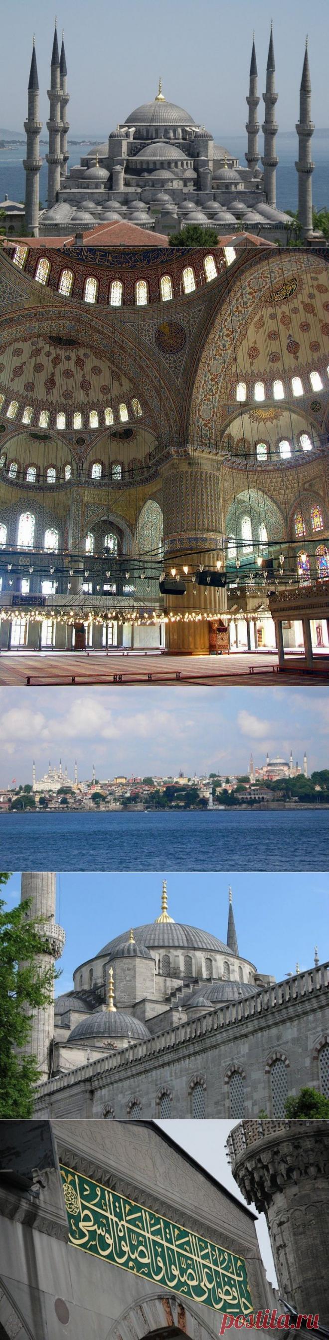 Голубая мечеть — самая большая мечеть Стамбула