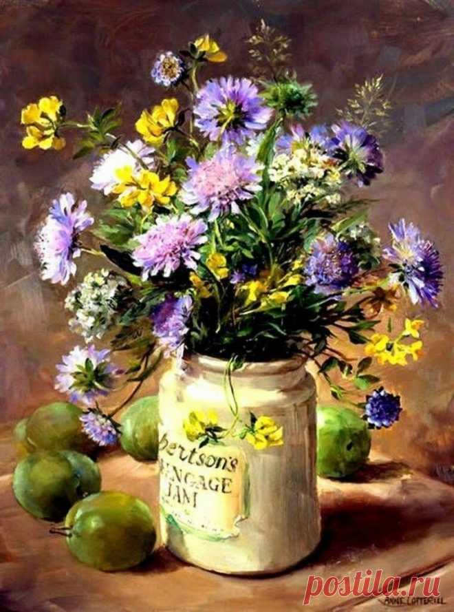 Художница Anne Cotterill. Воспоминание о лете.