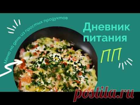 Дневник питания/Худеем вместе/Меню на день/Сколько я вешу/ПП