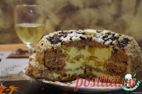 Торт с кремом из маскарпоне » Кулинарные рецепты с фото на ЯПовар!