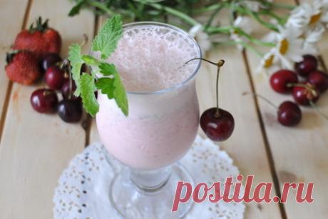 Смузи дачное утро – рецепт с фото