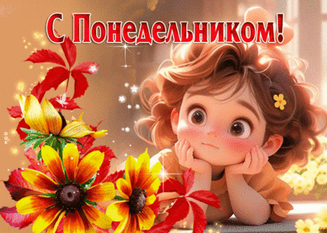 Вот и понедельник! Он чист как белый лист и полон надежд на всю неделю. Желаю, чтобы этот день задал хороший тон, стал плодотворным и радостным. С понедельником тебя!