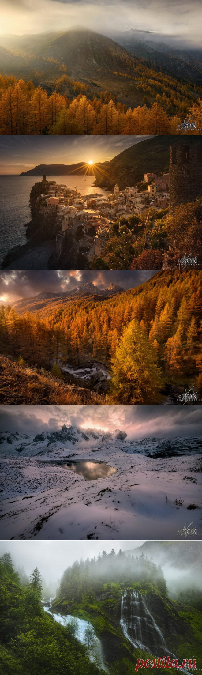 Работы настоящего мастера пейзажной фотографии Enrico Fossati