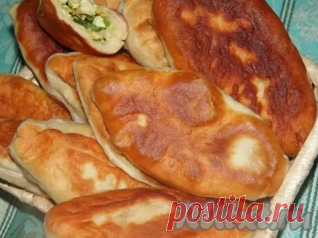 Жареные пирожки с зелёным луком и яйцом - Наш уютный дом - Медиаплатформа МирТесен
