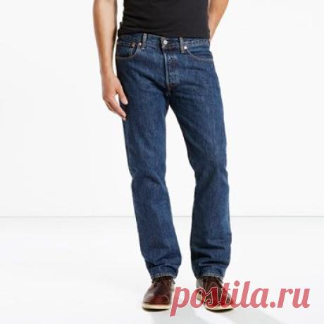 Dark Stonewashed Levi's 501® Jeans for Men | Levi's®