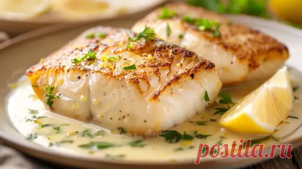 Рецепт сливочно-лимонного соуса к рыбе - Будет вкусно - Социальная сеть 