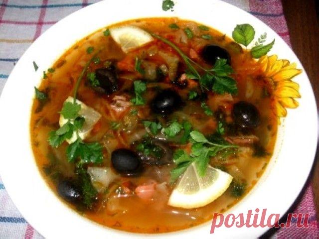 Солянка по-домашнему