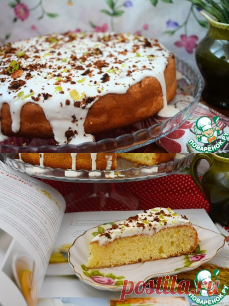 Молочный пирог - очень сочный, вкусный пирог-бисквит!