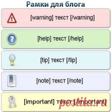 Рамки для оформления текста. Текст в рамке |