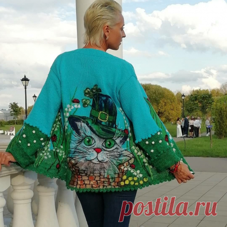 «Я рисую спицами и нитками»: невероятные вязаные вещи мастерицы