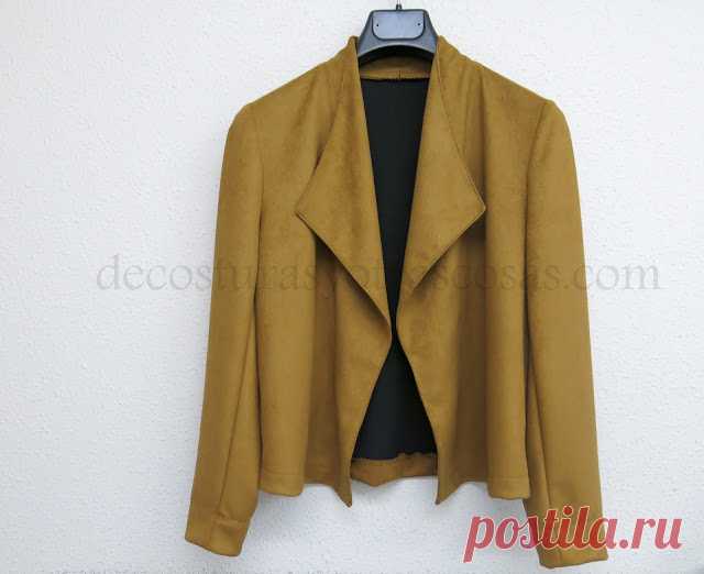 De costuras y otras cosas: CHAQUETA DE ANTELINA