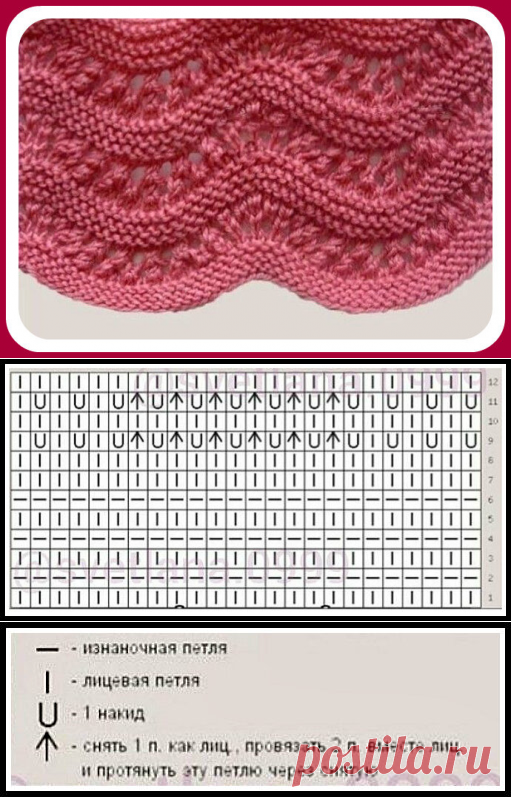 Вязание. Узоры для кругового вязания | 101секрет | Яндекс Дзен