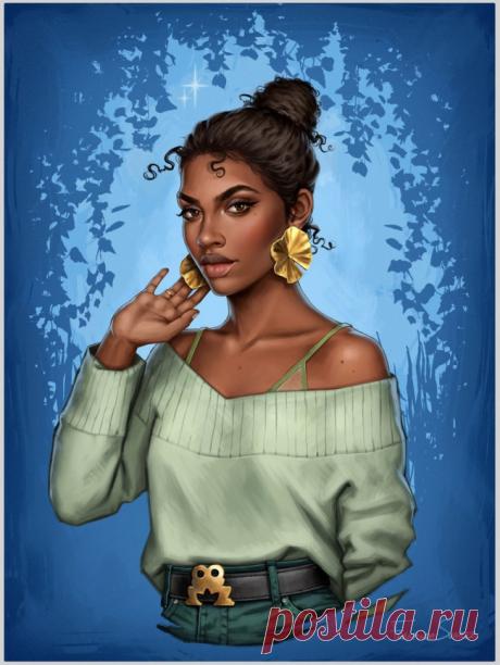 Чилийская художница представила, как выглядели бы принцессы Disney в наши дни