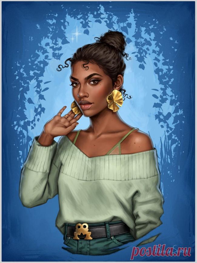 Чилийская художница представила, как выглядели бы принцессы Disney в наши дни