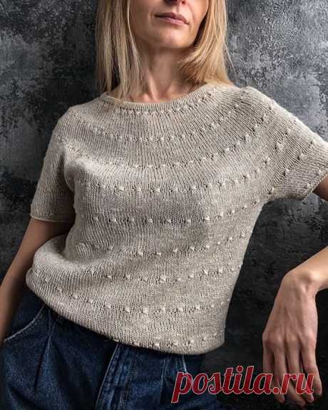 ВЯЗАНИЕ🌟УЗОРЫ🌟СХЕМЫ🌟МК on Instagram: “New описание футболки #point_tshirt от @kate_kost_knit Что входит в файл: ⚪️ Стандартный вариант: по петельное и по рядное описание,…”