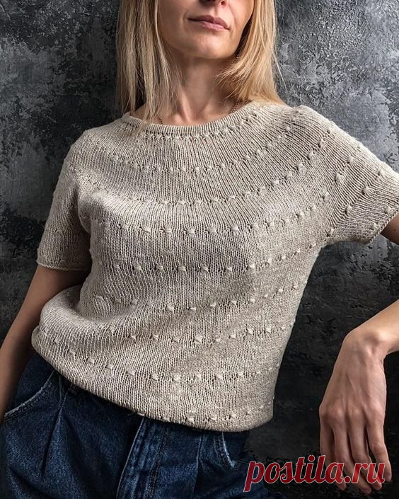 ВЯЗАНИЕ🌟УЗОРЫ🌟СХЕМЫ🌟МК on Instagram: “New описание футболки #point_tshirt от @kate_kost_knit Что входит в файл: ⚪️ Стандартный вариант: по петельное и по рядное описание,…”