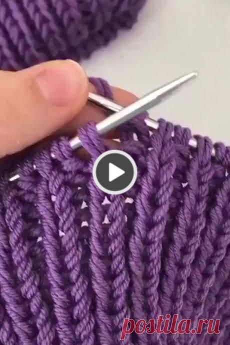 This is a super gorgeous knitting example