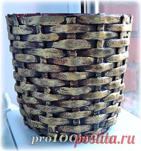 Плетение из бумажных трубочек | Про 100м2