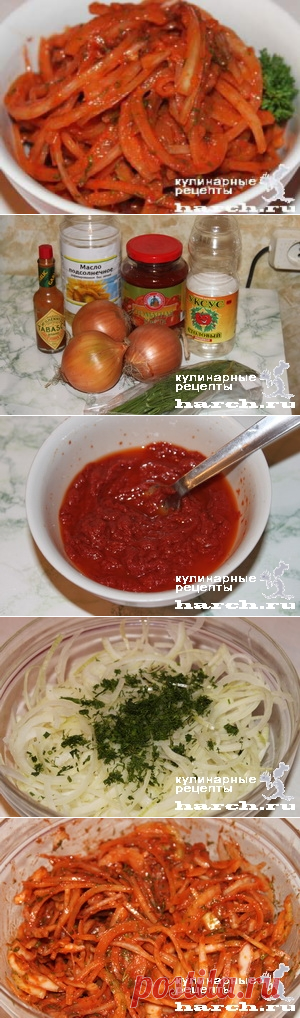 Лук закусочный в томатном соусе - Простые рецепты Овкусе.ру