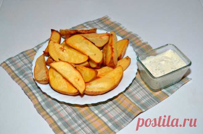 Картофель по-деревенски в духовке Очень простой рецепт вкусного картофеля, приготовленного по-деревенски. Минимум ингредиентов и усилий, нужна только духовка и хорошее настроение.