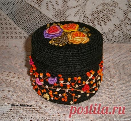 Шкатулочки и рельефная вышивка. | Вышивка. Работы пользователей