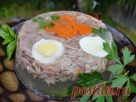 Холодец из курицы — пошаговый рецепт с фото